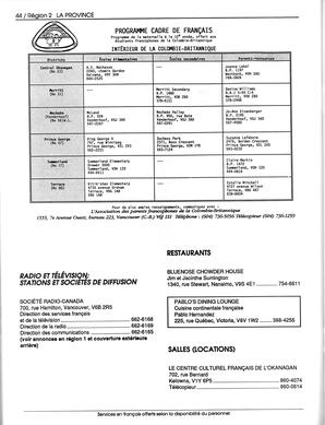   ANNUAIRE - FFCB, 1992   , page 46