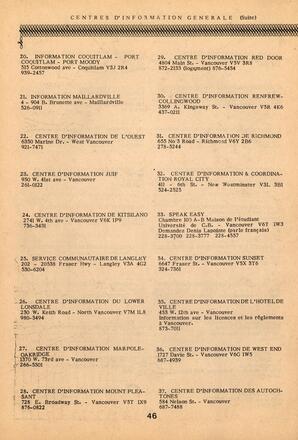   ANNUAIRE - FFCB, 1975   , page 46