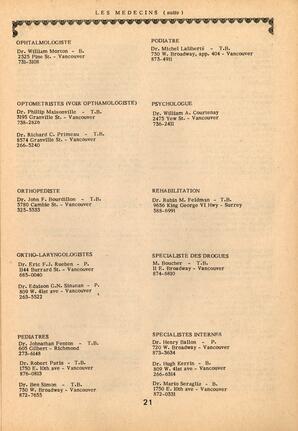   ANNUAIRE - FFCB, 1975   , page 21