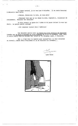   DANS L'CADRE, 1988   , page 5