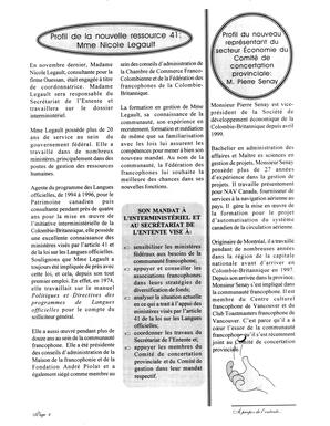   À PROPOS DE L'ENTENTE - FFCB, 2000   , page 4
