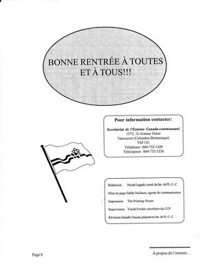   À PROPOS DE L'ENTENTE - FFCB, 2012   , page 8