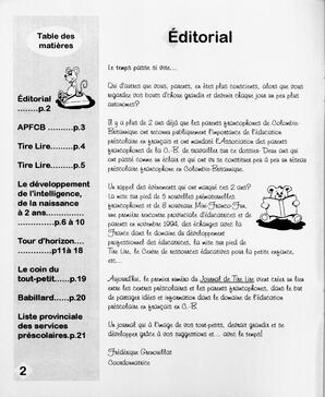   LE JOURNAL DE TIRE LIRE, 1995   , page 2