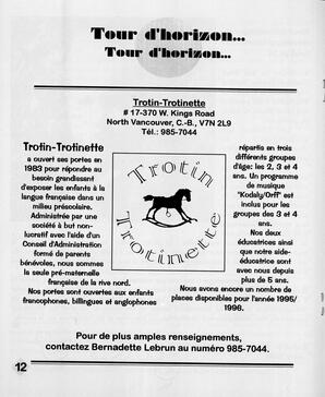   LE JOURNAL DE TIRE LIRE, 1995   , page 12