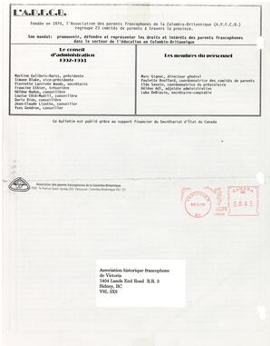   DANS L'CADRE, 1992   , page 4