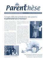 PARENTHÈSE, 2005