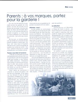   PARENTHÈSE, 2009   , page 7