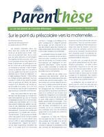 PARENTHÈSE, 2009