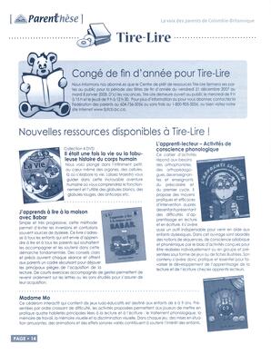   PARENTHÈSE, 2007   , page 14