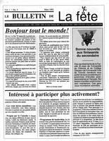 Le Bulletin de La Fête