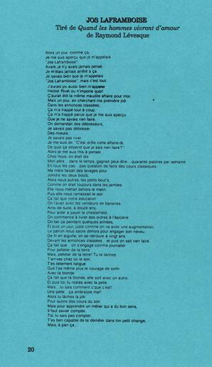   DANS L'CADRE, 1991   , page 22