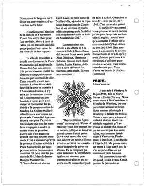   BEL AGE 86 MAILLARDVILLE, 2001   , page 2