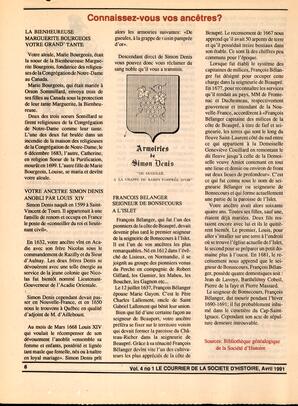  LE COURRIER, 1991   , page 6