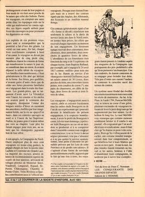   LE COURRIER, 1991   , page 5
