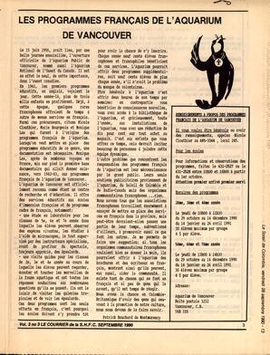   LE COURRIER, 1990   , page 3