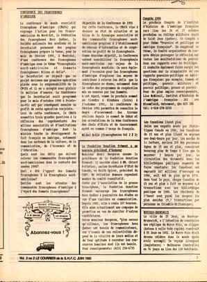   LE COURRIER, 1990   , page 7