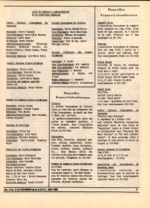   LE COURRIER, 1990   , page 5