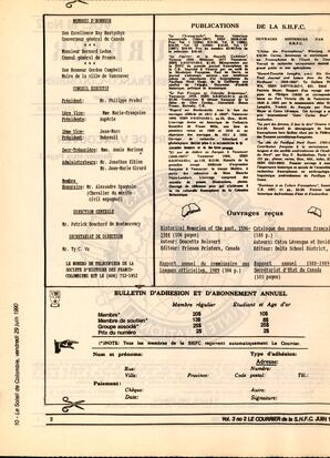   LE COURRIER, 1990   , page 2
