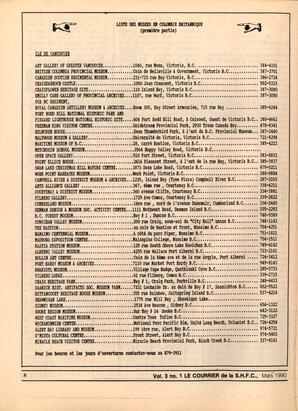   LE COURRIER, 1990   , page 8