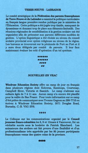   DANS L'CADRE, 1991   , page 19
