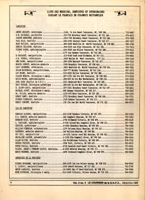   LE COURRIER, 1989   , page 8