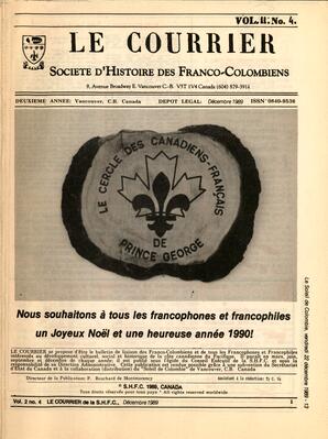  LE COURRIER, 1989   , page 1