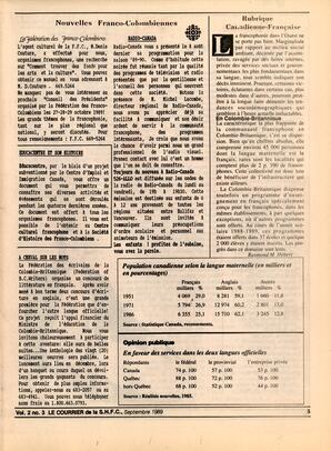   LE COURRIER, 1989   , page 5