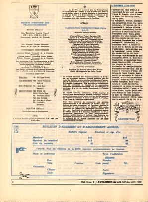   LE COURRIER, 1989   , page 2
