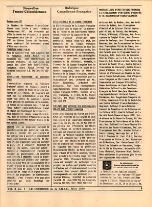   LE COURRIER, 1989   , page 5