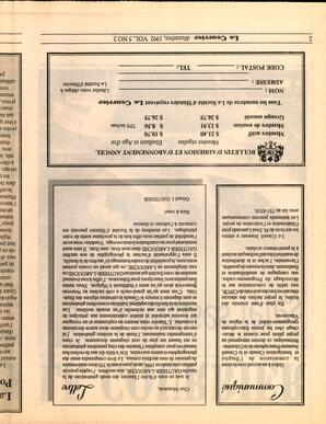   LE COURRIER, 1992   , page 7