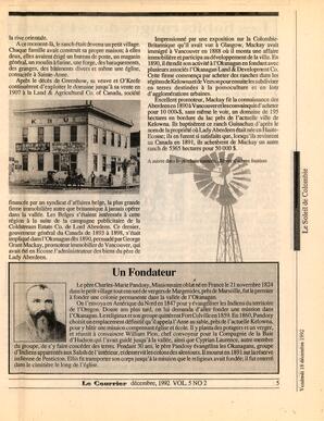   LE COURRIER, 1992   , page 3