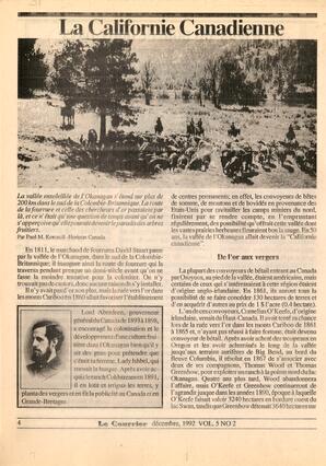   LE COURRIER, 1992   , page 2