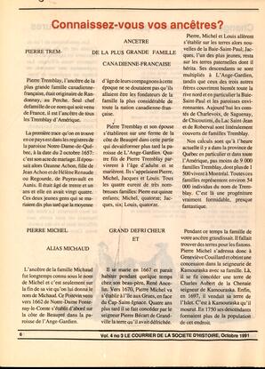   LE COURRIER, 1991   , page 6