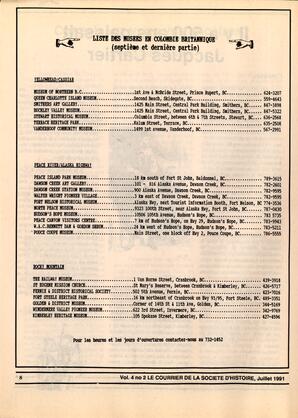   LE COURRIER, 1991   , page 8