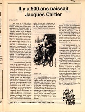   LE COURRIER, 1991   , page 7