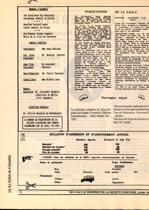   LE COURRIER, 1991   , page 2
