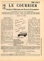 LE COURRIER, 1988