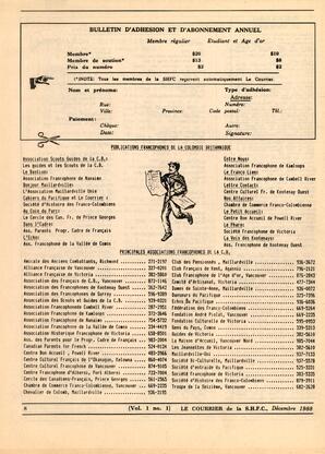   LE COURRIER, 1988   , page 8