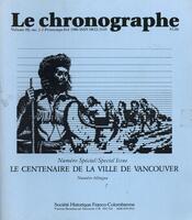LE CHRONOGRAPHE, 1986