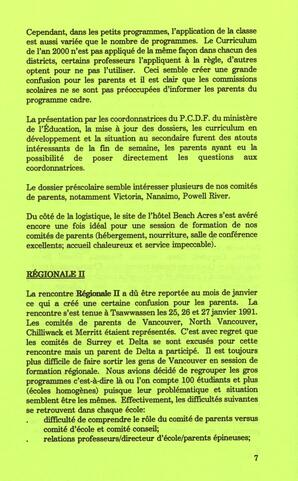  DANS L'CADRE, 1991   , page 9