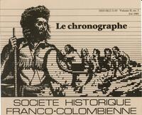 LE CHRONOGRAPHE, 1985