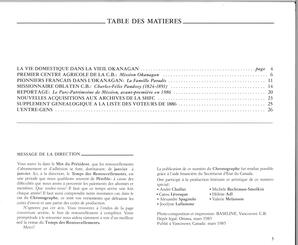   LE CHRONOGRAPHE, 1984-1985   , page 3