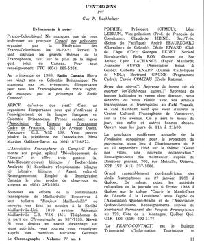   LE CHRONOGRAPHE, 1988   , page 15