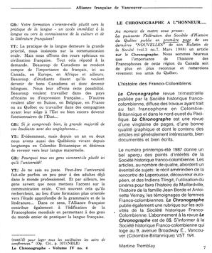  LE CHRONOGRAPHE, 1988   , page 11