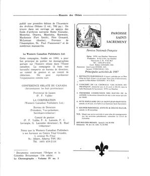   LE CHRONOGRAPHE, 1987   , page 7