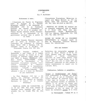   LE CHRONOGRAPHE, 1987   , page 14