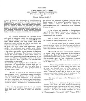   LE CHRONOGRAPHE, 1987   , page 20
