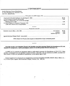   LE CHRONOGRAPHE, 1983   , page 16