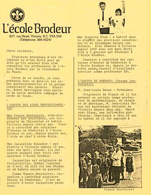   LE PHARE, 1986   , page 3