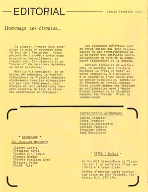   LE PHARE, 1986   , page 2